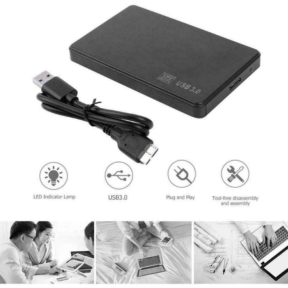 2.5 Inch HDD SSD Case Sata to USB 3.0 HDD/SSD Enclosure Tool free ...